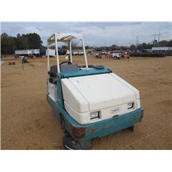 TENNANT 6550 SWEEPER, S/N 6550-8143, LP GAS, METER READING 2,151 HRS