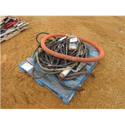 1 LOT MISC HOSES & GAUGES