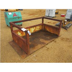 ACYLENE & OXYGEN STORAGE BIN