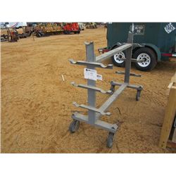 65" ROLL AROUND STORAGE RACK