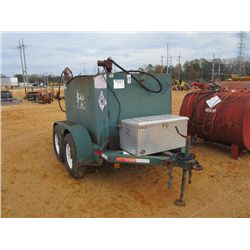 DIESEL FUEL TANK, OIL TANK, & HYDRAULIC OIL TANK, MTD ON T/A TRAILER, S/N N0VIN0200078520