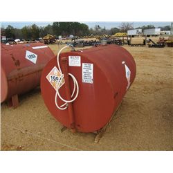 500 GALLON FUEL TANK