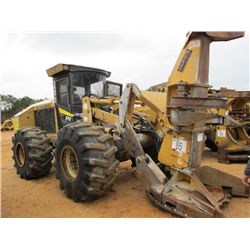 HYDRO AX 570 FELLER BUNCHER, S/N 7950, WARATAH 22" SAWHEAD, ECAB W/AIR, 28L-26 TIRES, METER READING 