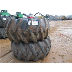 1 LOT (2) 30.5-32 TIRES