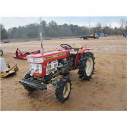 YANMAR YM2000D 4X4 FARM TRACTOR, S/N 828919, 3PTH, PTO, METER READING 99 HRS