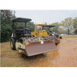 INGERSOLL RAND SD-77F, S/N 178658, 66" PADFOOT DRUM, DRUM DRIVE, PUSH BLADE, CANOPY, METER READING 4