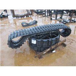 1 LOT (2) 18" RUBBER TRACK FOR SKID STEER LOADER