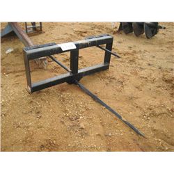 UNUSED HAY SPEAR FOR SKID STEER LOADER