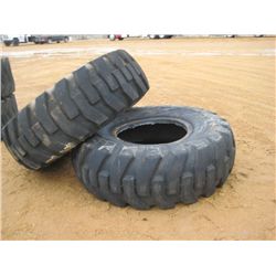 1 LOT (2) 20.5-25 TIRES
