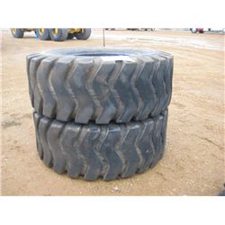 1 LOT (2) 20.5-25 TIRES
