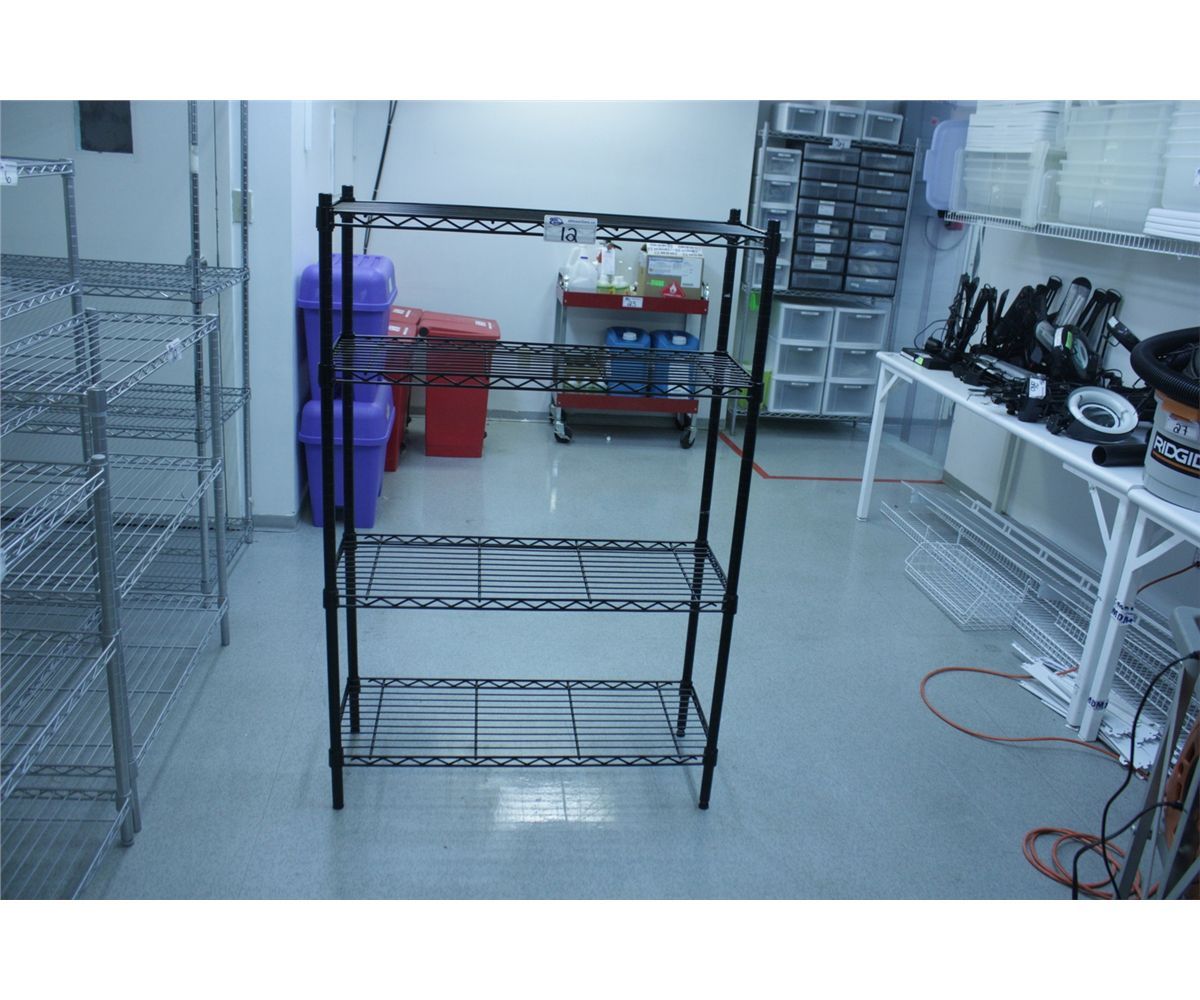 BLACK 4 TIER METRO RACK - Able Auctions