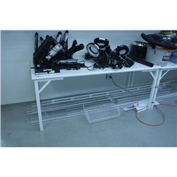 WHITE LABORATORY WORK BENCH
