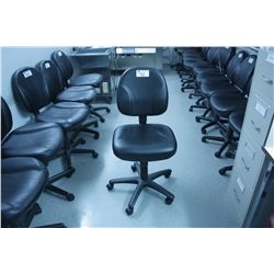 BLACK STENO OFFICE CHAIR