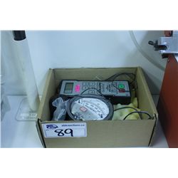 2 DILLON QUANTROL 4 GAUGES AND WATER GAUGE