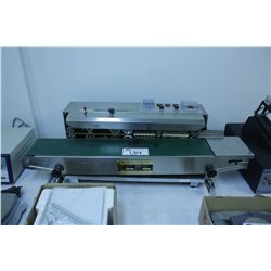 STAINLESS STEEL FRD1000 INKWHEEL SEALING MACHINE