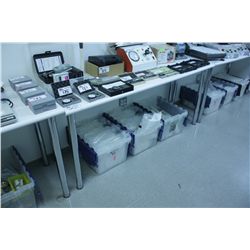 WHITE LABORATORY TABLE (LOCATED IN CENTER ROOM)