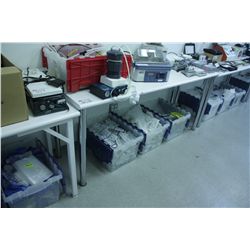 WHITE LABORATORY TABLE (LOCATED IN CENTER ROOM)