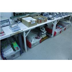 WHITE LABORATORY TABLE (LOCATED IN CENTER ROOM)