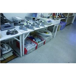 WHITE LABORATORY TABLE (LOCATED IN CENTER ROOM)