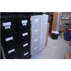 GREY 4 DRAWER FILE CABINET