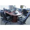 Image 1 : BOARDROOM TABLE, 6 OFFICE CHAIRS, 7 CLIENT CHAIRS