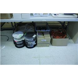 EXTENTION CORDS, NYLON TUBING AND POWER UNITS