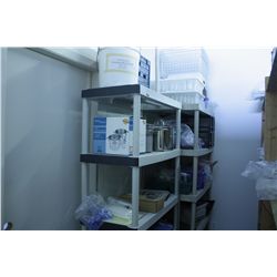 CONTENTS OF BACK STORAGE AREA