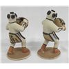 Image 2 : 2 Jemez Pottery Mudhead Figures - B Fragua
