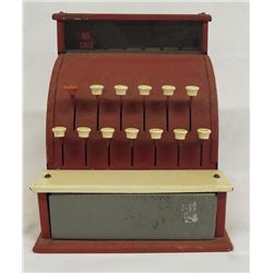Vintage Child's Metal Cash Register