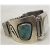 Image 2 : Navajo Sterling Turquoise Watch Tips