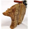 Image 3 : Zuni Stone Bear Fetish with Power Pack - Ashley Chipito
