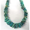 Image 2 : Navajo Sterling Turquoise Stone to Stone Necklace