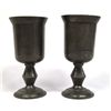 Image 1 : Pair of Pewter Chalices, Stamped