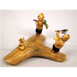 Zuni Antler Kachina Miniature Signed