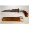 Image 1 : Wooden Handle and Scabbard Show Knife