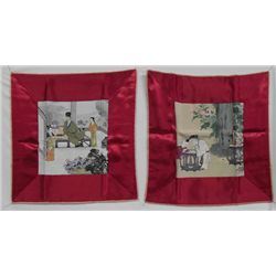 Pr Chinese Tapestry Pillow Cases after Su Han-Chin