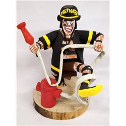 Koshare Firefighter Kachina - Wood
