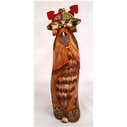Hopi Double Sided Shalako Kachina -Larso