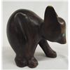 Image 3 : Wood Carving Bear Cub with Turquoise Eyes
