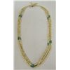 Image 1 : Santo Domingo Turquoise & Shell Heishi Necklace