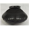 Image 1 : Mata Ortiz Black Textured Jar - Jose Gonzalez