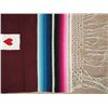 Image 2 : Mexican Saltillo Card Table Cover Textile