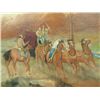 Image 2 : Original Painting,''The Holdup in 1849''  after Cochane