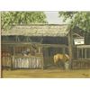 Image 2 : Original Acrylic ''Blacksmith Shop'' by Pat Cole