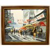 Image 1 : Framed Original Oil Japanese Street Scene