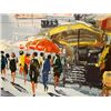 Image 2 : Framed Original Oil Japanese Street Scene