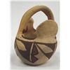 Image 2 : 1950 Hopi Small Pottery Chicken Basket