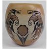 Image 1 : Hopi Design Drum Pottery