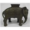 Image 1 : Vintage Cast Iron Elephant with Howdah Bank