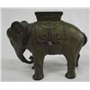 Image 2 : Vintage Cast Iron Elephant with Howdah Bank